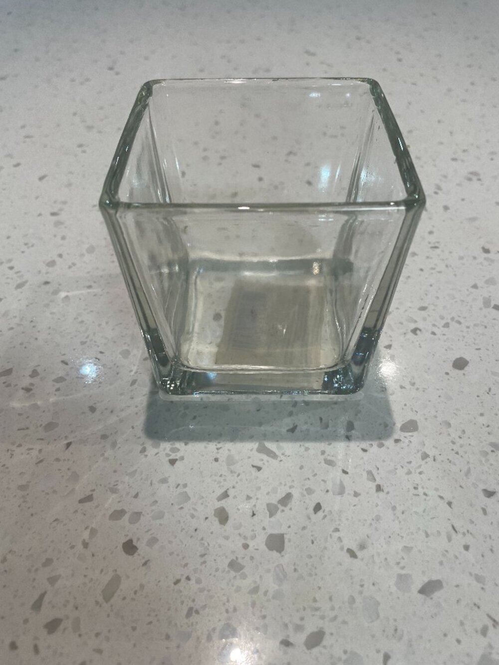 Glass Candle Holder